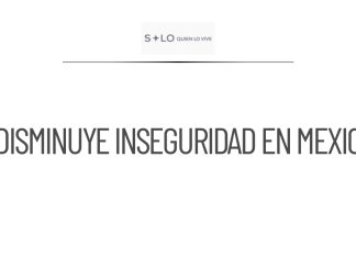 Inegi reporta disminución en percepción de inseguridad en el país