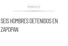 Seis hombres detenidos en operativo en Zapopan por reclutamiento