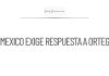 México presionado a responder sobre elecciones en Nicaragua