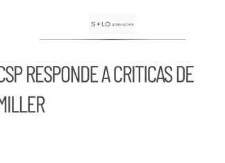 CSP responde a críticas de asesor de Trump sobre justicia en México