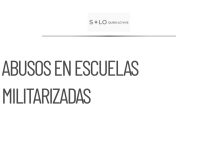Sheinbaum reconoce abusos en escuelas militarizadas