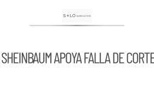 Sheinbaum reafirma su apoyo a fallo de la Suprema Corte