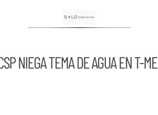 CSP aclara que el tema del agua no está en las negociaciones del T-MEC