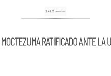 Ratificación de Moctezuma como Embajador de México ante la UE