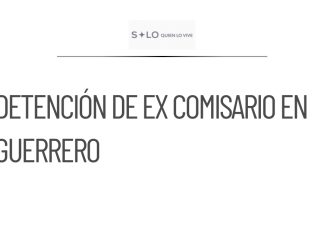 Detención de Mario ‘N’, ex comisario vinculado a Los Ardillos