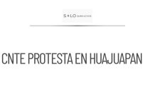 CNTE convoca a protesta durante gira de Claudia Sheinbaum en Oaxaca