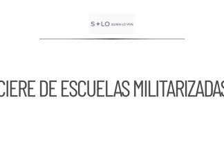 Cierre de escuelas militarizadas por parte de la SEP