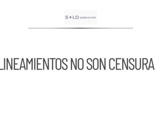 Alcalde aclara que lineamientos no son censura para la prensa