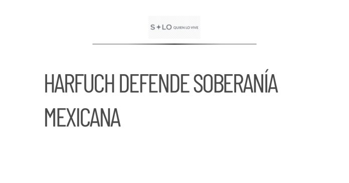 Harfuch defiende control mexicano en operativos de seguridad