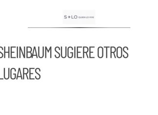 Sheinbaum sugiere alternativas para festejar triunfo de México