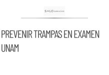 Recomendaciones para prevenir trampas en examen de ingreso de la UNAM
