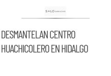 Desmantelan centro huachicolero en Hidalgo con 80 mil litros de gasolina