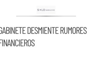 Gabinete de Seguridad aclara sobre cuentas de Verónica Ruffo