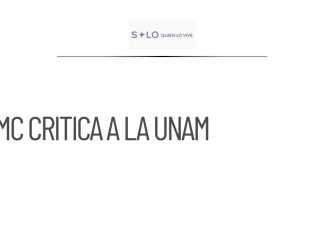 MC critica la respuesta de la UNAM ante la crisis por exámenes