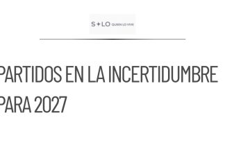 Partidos políticos se preparan sin reglas claras para 2027