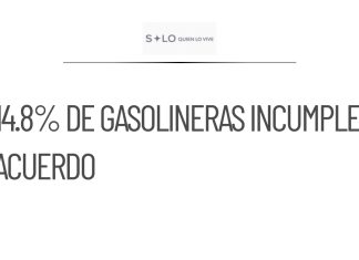 14.8% de gasolineras incumple acuerdo de precio de diésel