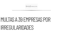 Multas por 18.4 mdp a 39 empresas por irregularidades