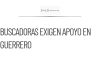 Buscadores de desaparecidos exigen apoyo de la FGE en Guerrero