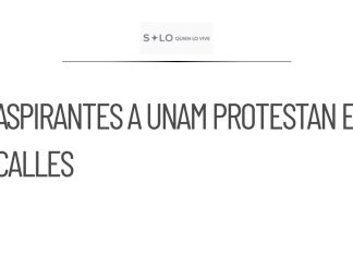 Aspirantes a UNAM bloquean Insurgentes Sur por nuevo examen