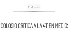 Colosio critica que el Gobierno sea juez y parte en medios
