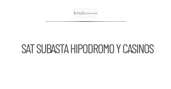 SAT subastará acciones del Hipódromo y 65 casinos de Codere