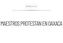 Maestros protestan en Oaxaca por incumplimiento de Sheinbaum