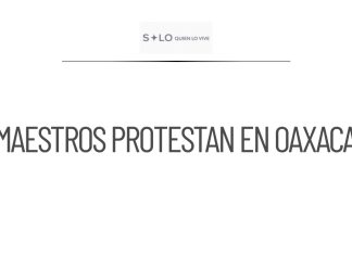 Maestros protestan en Oaxaca por incumplimiento de Sheinbaum